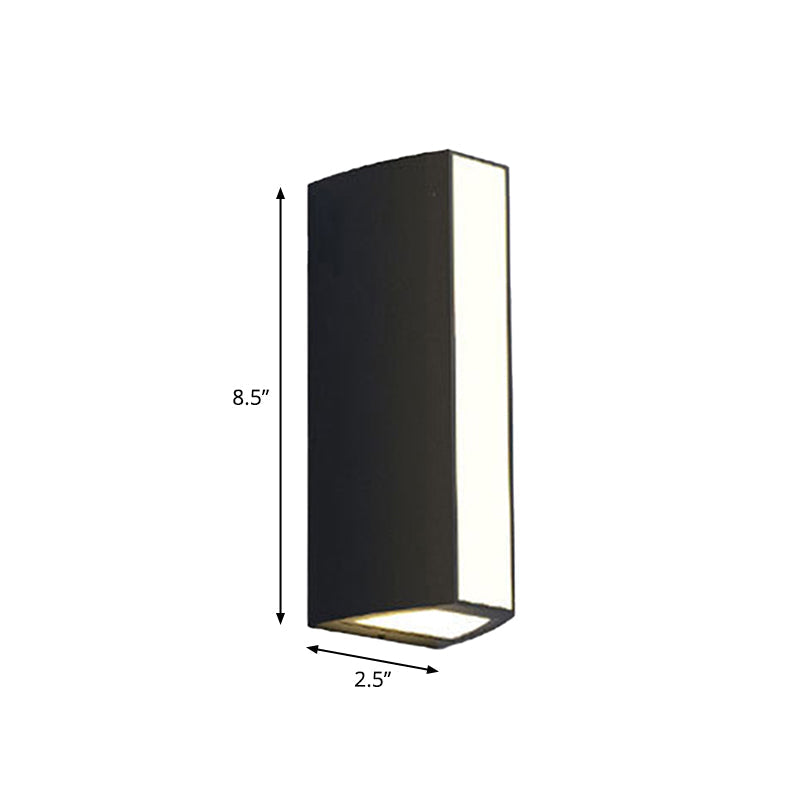 Sleek LED Wall Sconce in Small, Medium, Large Sizes
