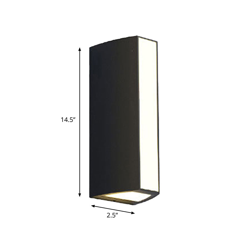 Sleek LED Wall Sconce in Small, Medium, Large Sizes