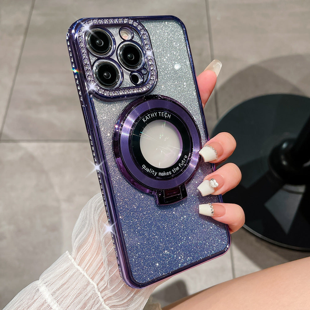 Sparkly Diamond Phone Ring Holder for iPhone