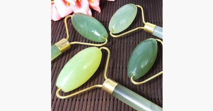 Natural Green Stone Face Roller