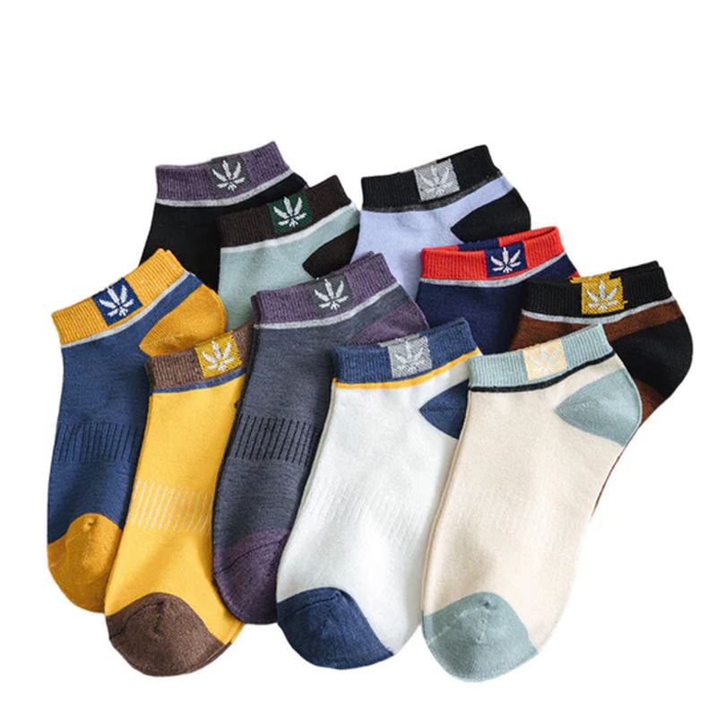 Slim Athletic Socks for Men 10 Pack