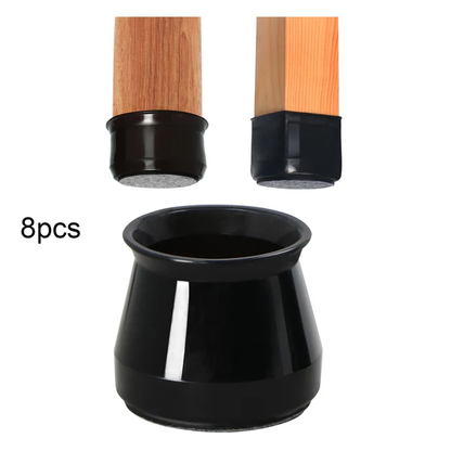 Furniture Leg Caps - 8 Pack Floor Savers