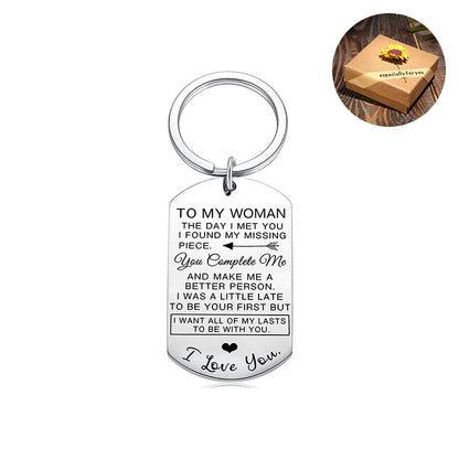 Memorable Keychain With You Forever