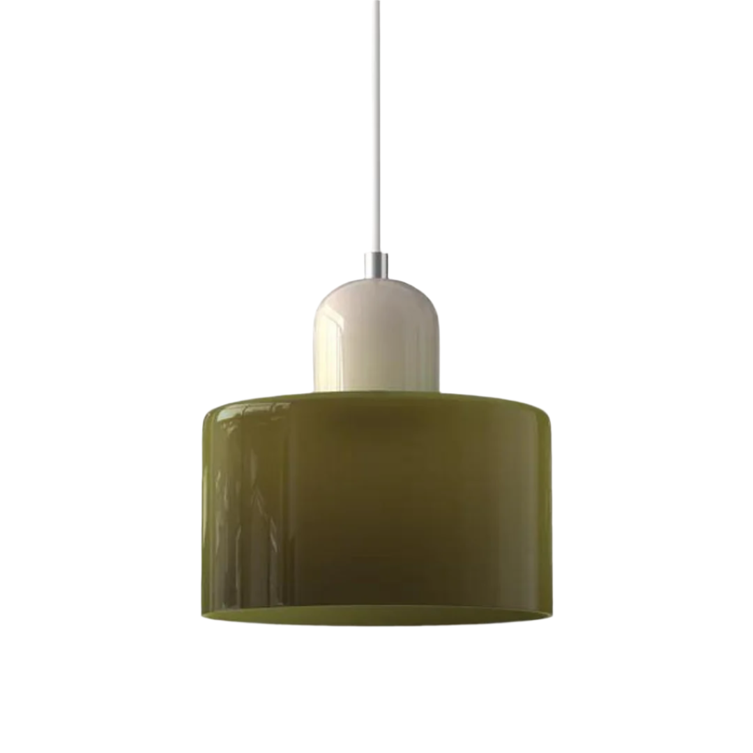 Stylish Round Glass Pendant Light