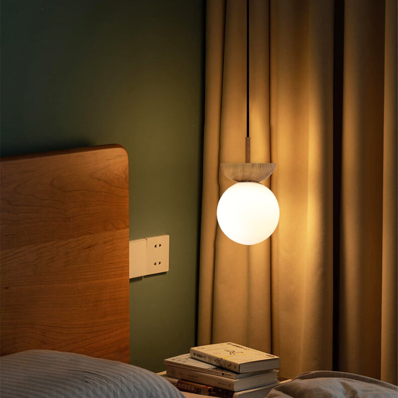 Elegant Glass Metal Pendant Lamp Fixture