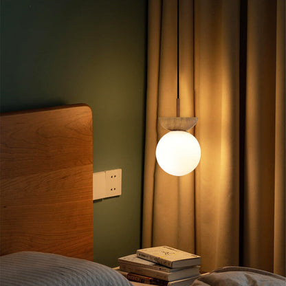 Elegant Glass Metal Pendant Lamp Fixture