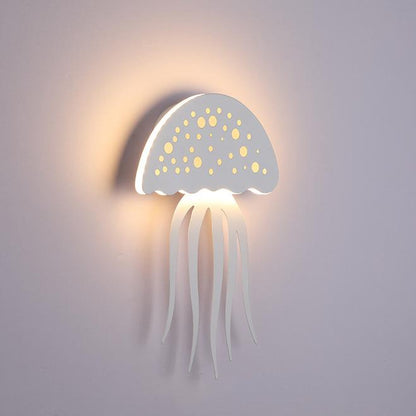 Stylish 1-Light LED Jellyfish Wall Lamp