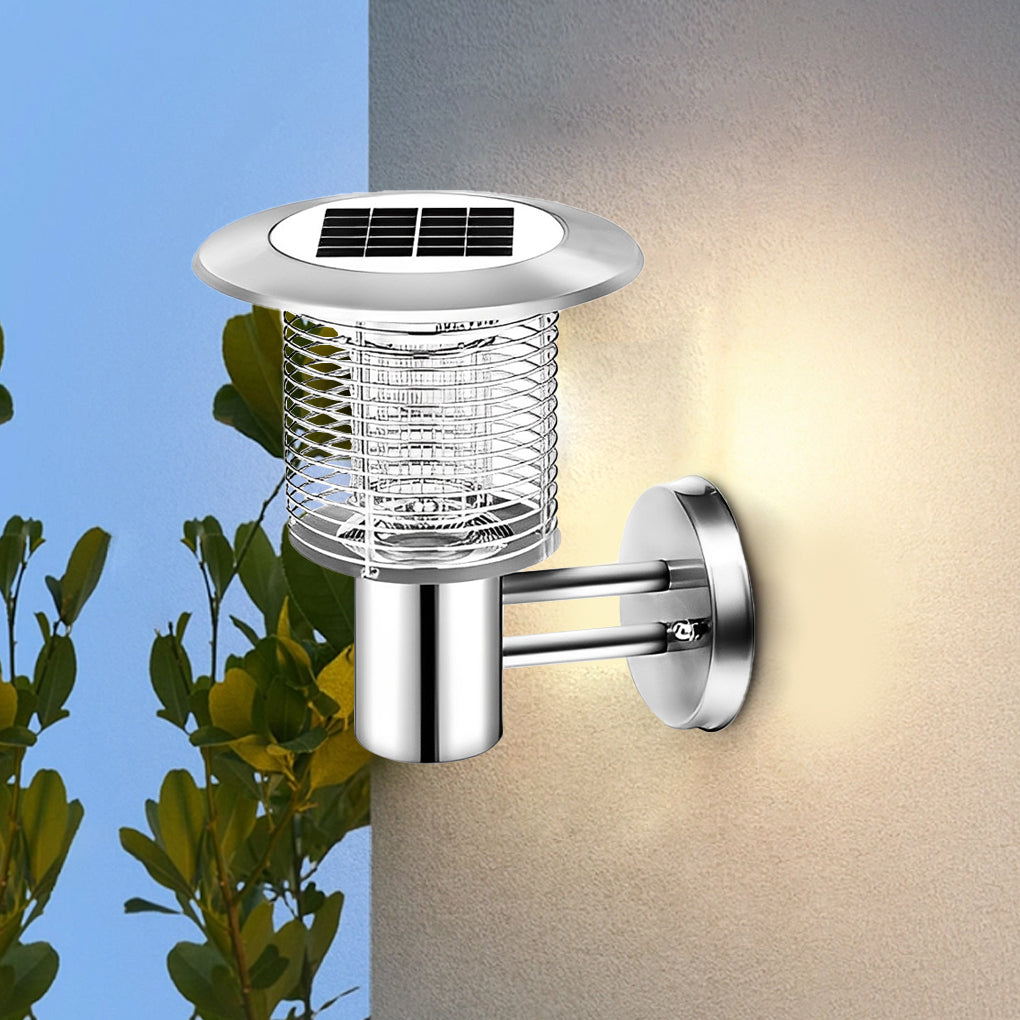 Outdoor Solar Powered Mosquito Killer Lamp