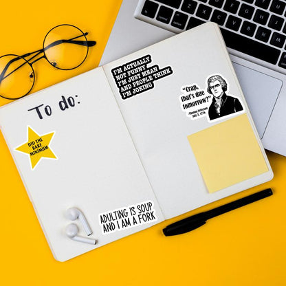 Funny Quote Sticker Pack of 130