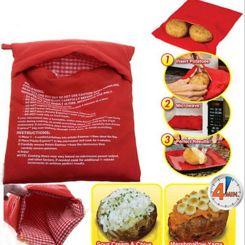 Easy Microwave Potato Bag