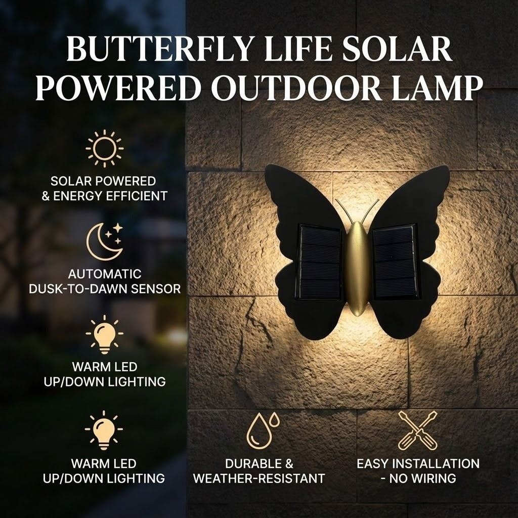 Colorful Garden Solar Powered Lamp