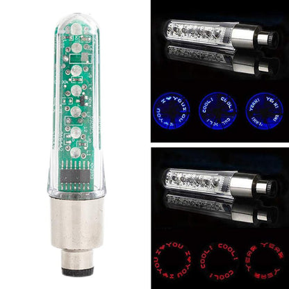 Bright Bike Wheel Light with Digital Display