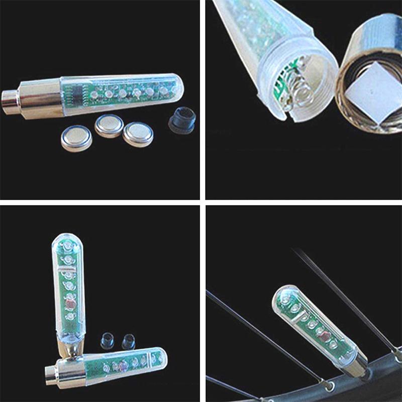 Bright Bike Wheel Light with Digital Display