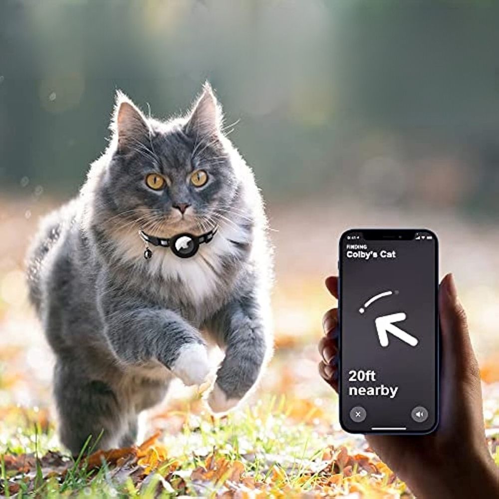 Pet GPS Safety Cat Collar with Bell - Cofik