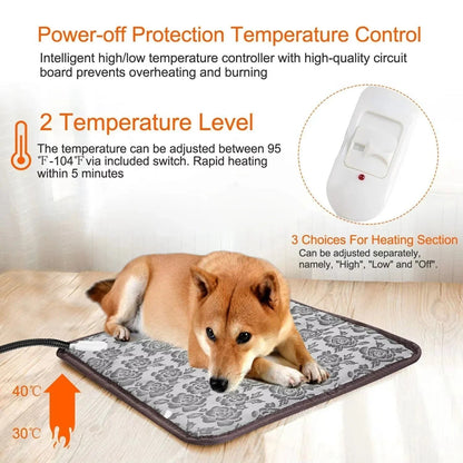 Warm Adjustable Pet Heat Mat