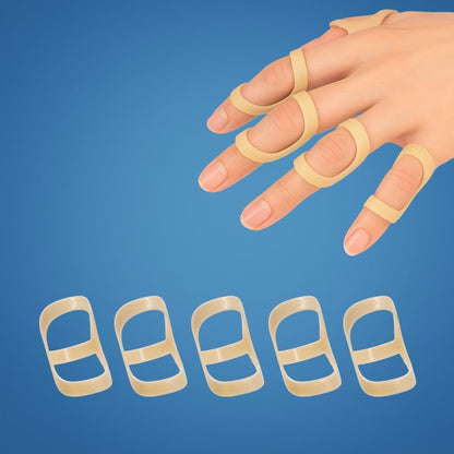 Flexible 8 Ring Finger Splint for Pain Relief Support - Cofik