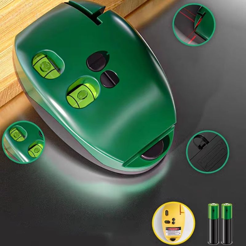 Accurate Laser Level with 90° Right Angle Beam