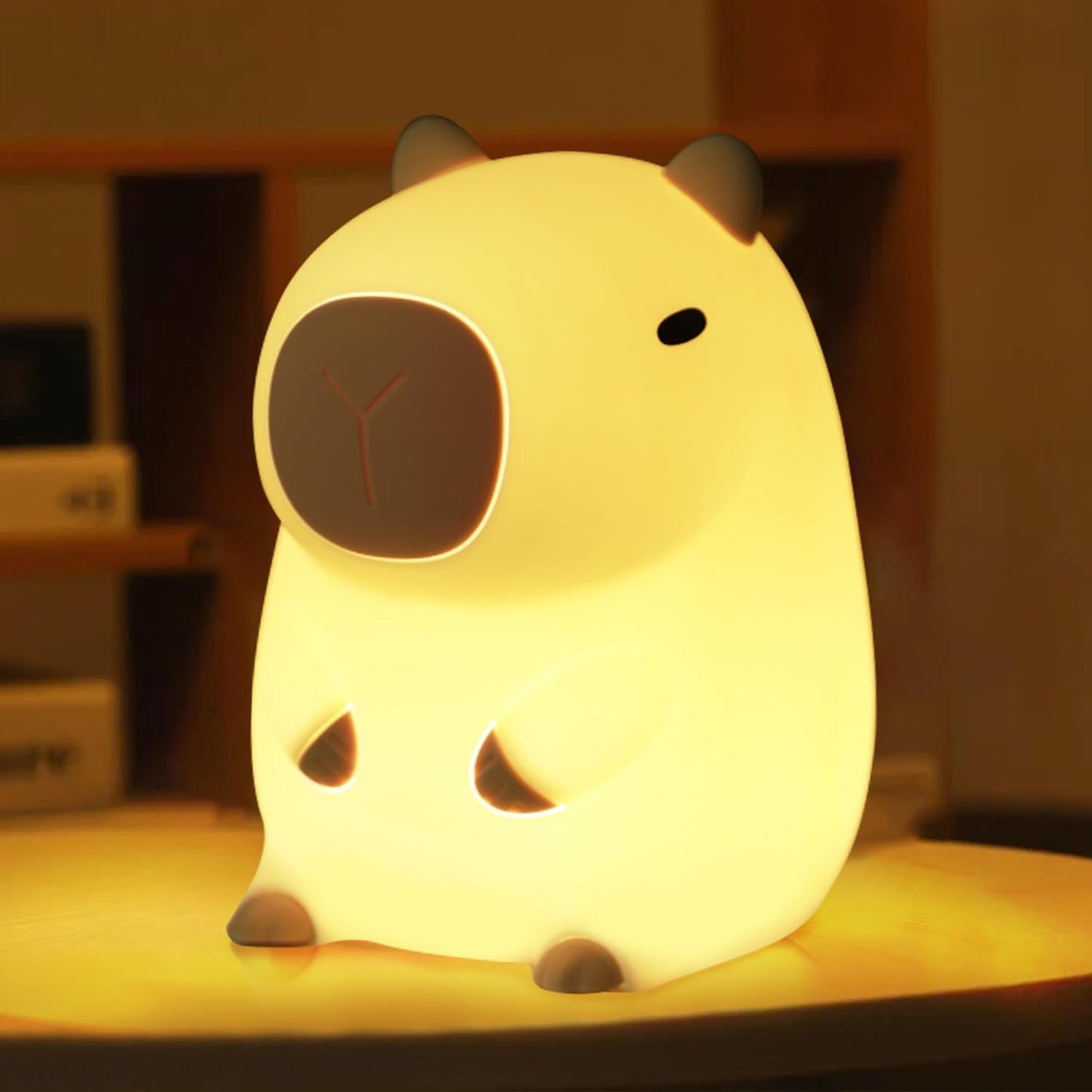 Cozy Capybara Nightlight - Soft Glow Lamp - Cofik