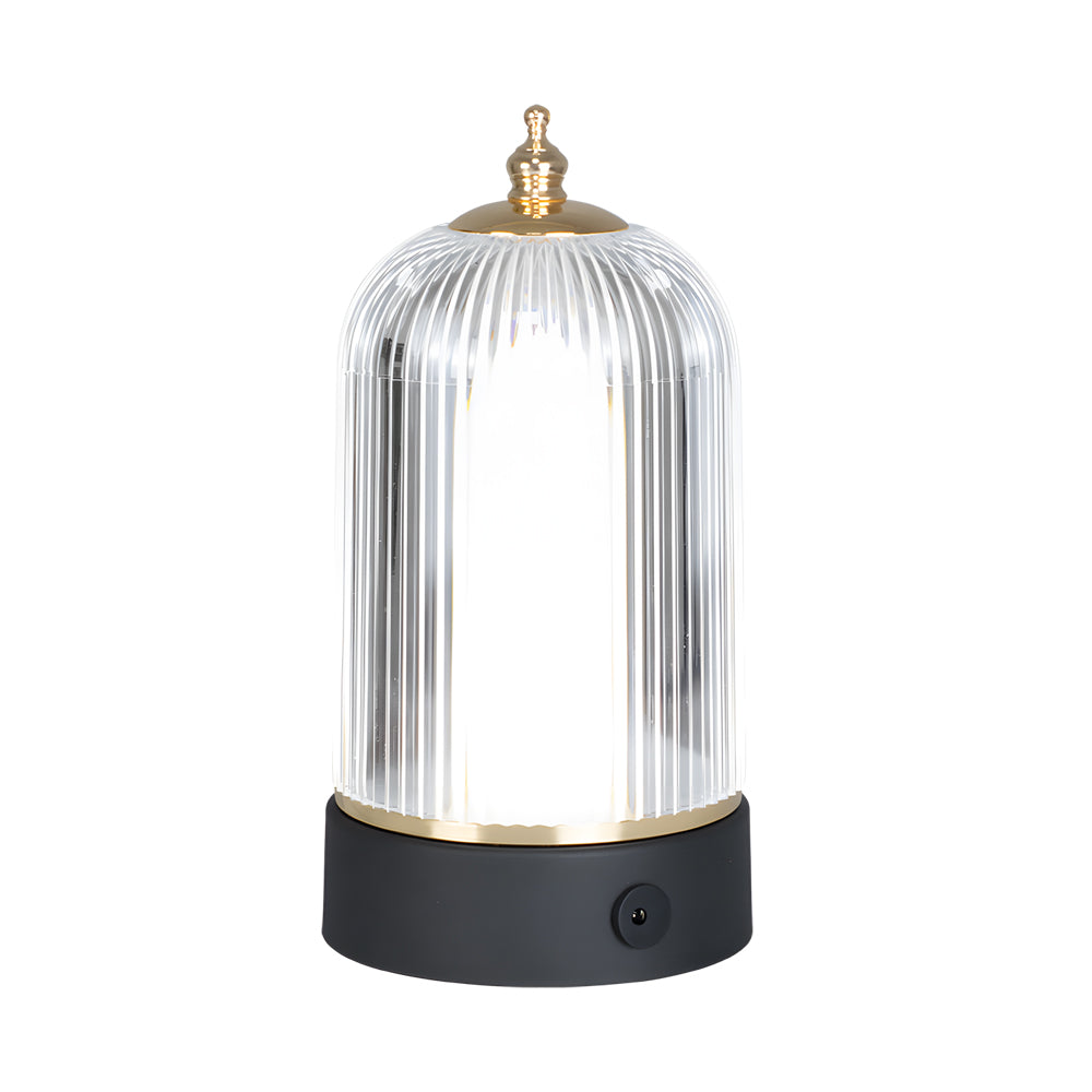 Soft Glass LED Bedside Table Lamp
