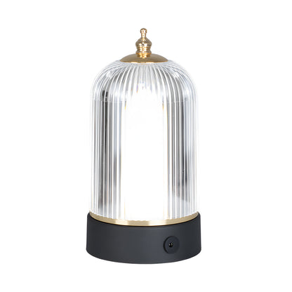 Soft Glass LED Bedside Table Lamp