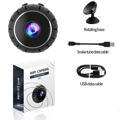Compact Motion Sensor Wireless Night Vision Security Cam