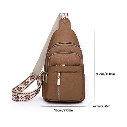 Stylish Ladies Crossbody Zip Purse
