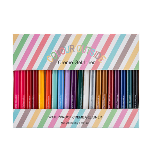 Vibrant 20 Piece Eye Pencil Set - Cofik