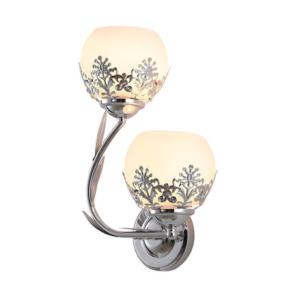 Elegant Double Glass LED Wall Lamp Fixtures