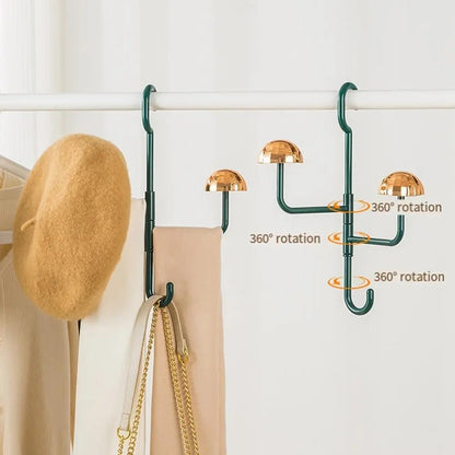360° Rotating Closet Organizer for Clothes & Accessories