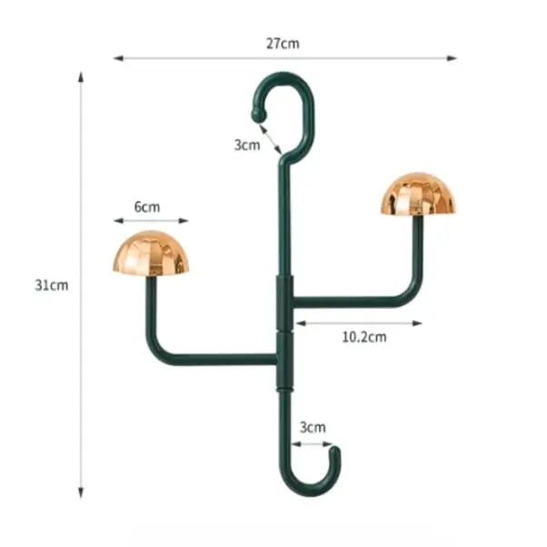 360° Rotating Closet Organizer for Clothes & Accessories