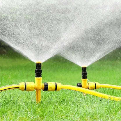 Rotating Lawn Sprinkler System – Adjustable Water Sprayer
