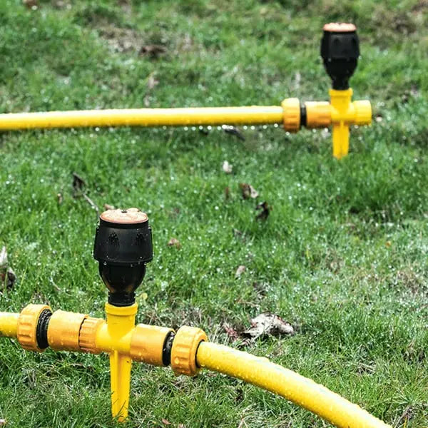 Rotating Lawn Sprinkler System – Adjustable Water Sprayer