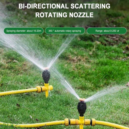 Rotating Lawn Sprinkler System – Adjustable Water Sprayer