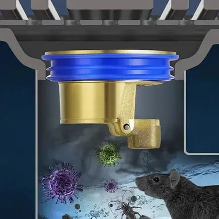 Effective Brass Drain Odor Trap