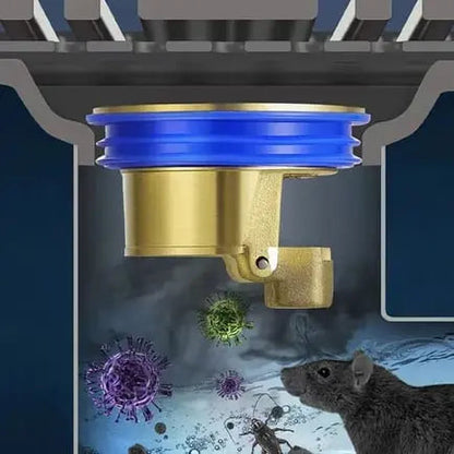Effective Brass Drain Odor Trap