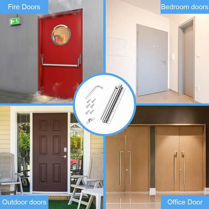 Easy Fit Automatic Door Hinge - Quiet and Secure