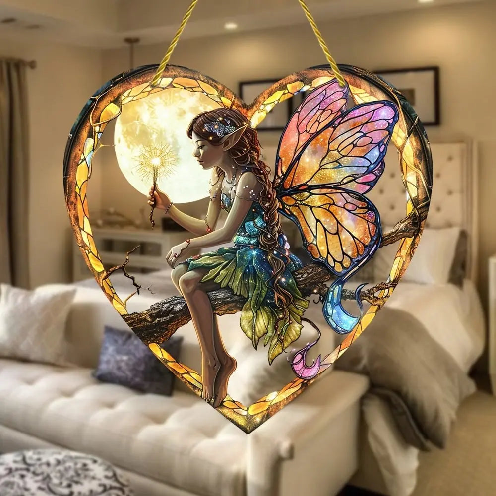Lovely Heart Shaped String Light Decor