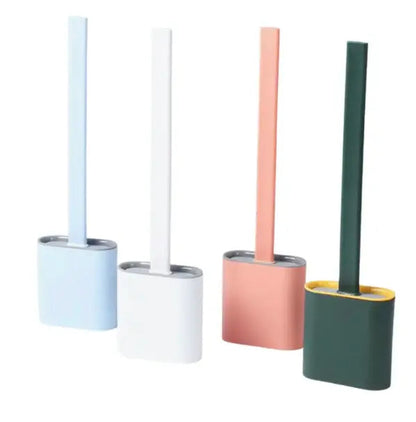 Effective Soft Bristle Toilet Brush for Scratch Free Cleaning - Cofik