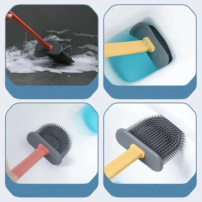 Effective Soft Bristle Toilet Brush for Scratch Free Cleaning