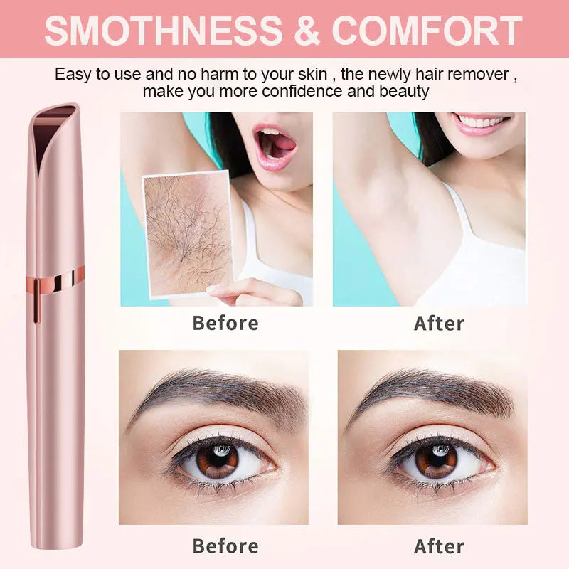 Easy Electric Brow Trimmer for Smooth Hair Removal