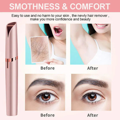 Easy Electric Brow Trimmer for Smooth Hair Removal