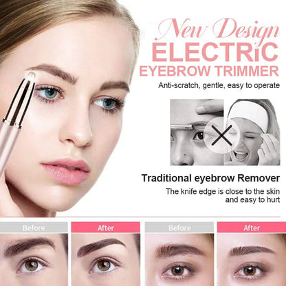 Easy Electric Brow Trimmer for Smooth Hair Removal