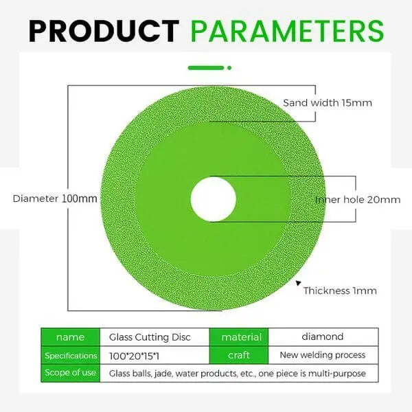 Thin Diamond Blade Glass Cutter
