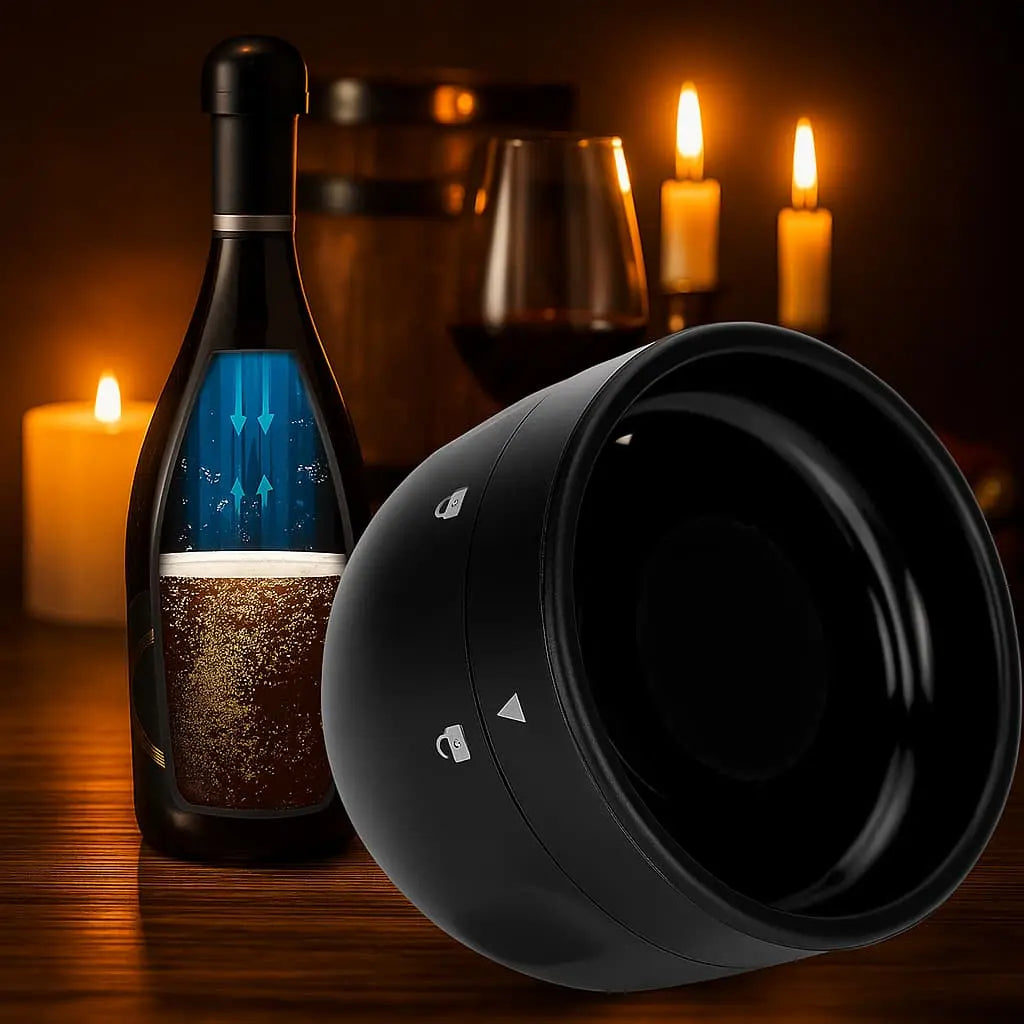 Premium Wine Saver with Vacuum Seal - Cofik