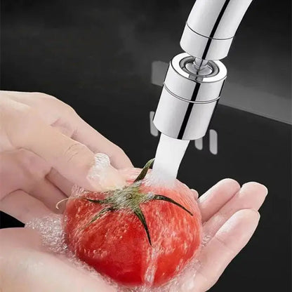360° Kitchen Faucet Spray Nozzle - 2 Mode Water Saver