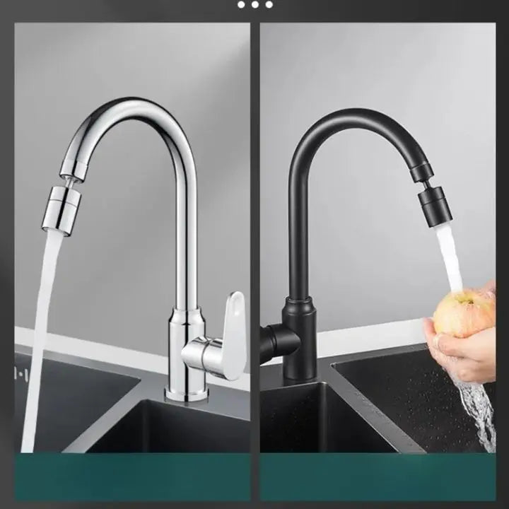 360° Kitchen Faucet Spray Nozzle - 2 Mode Water Saver