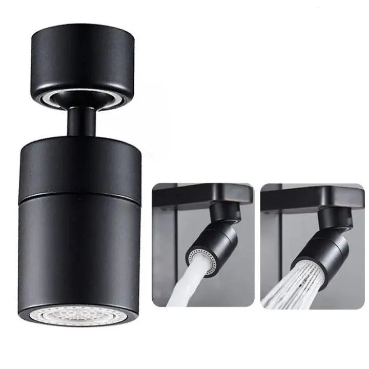 360° Kitchen Faucet Spray Nozzle - 2 Mode Water Saver
