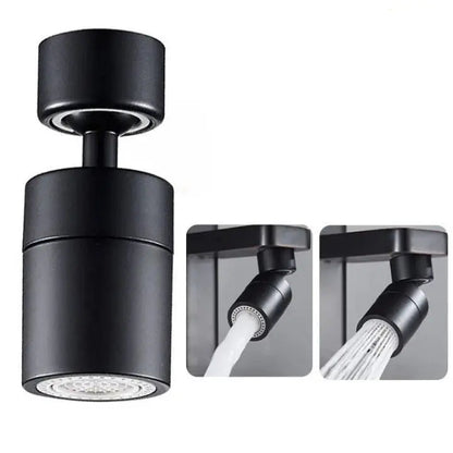360° Kitchen Faucet Spray Nozzle - 2 Mode Water Saver