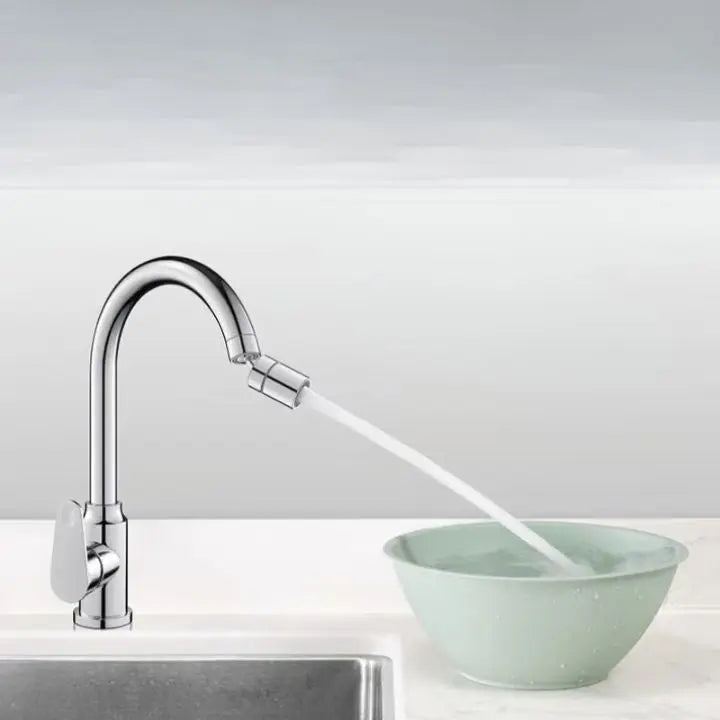 360° Kitchen Faucet Spray Nozzle - 2 Mode Water Saver