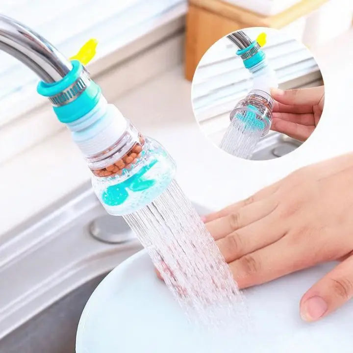 Rotating Faucet Filter with Splash Protector - Cofik